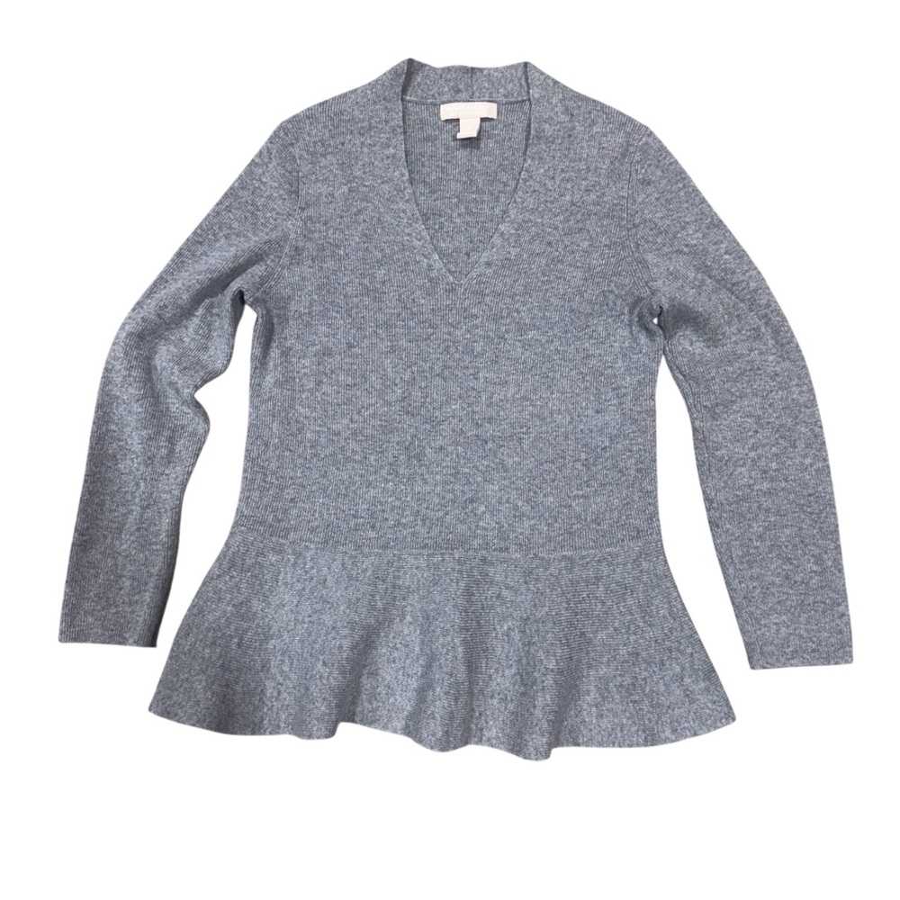 Banana Republic Italian Yarn Sweater in Gray, Size M, Cashmere Wool, Classic